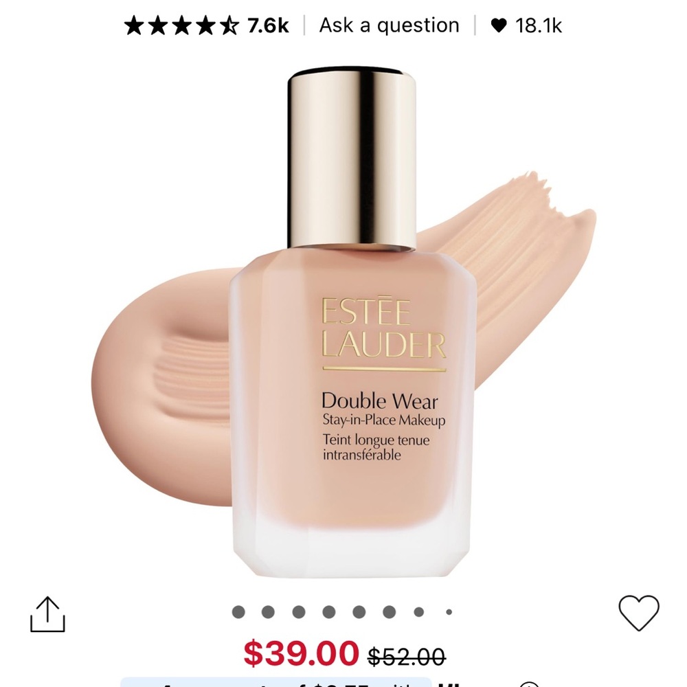 Estee Lauder Double Wear Stay-in-Place Makeup - 1n0
